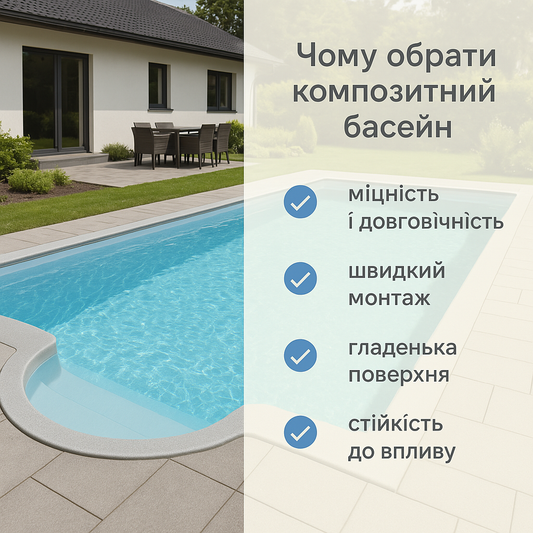 Чому обрати композитний басейн