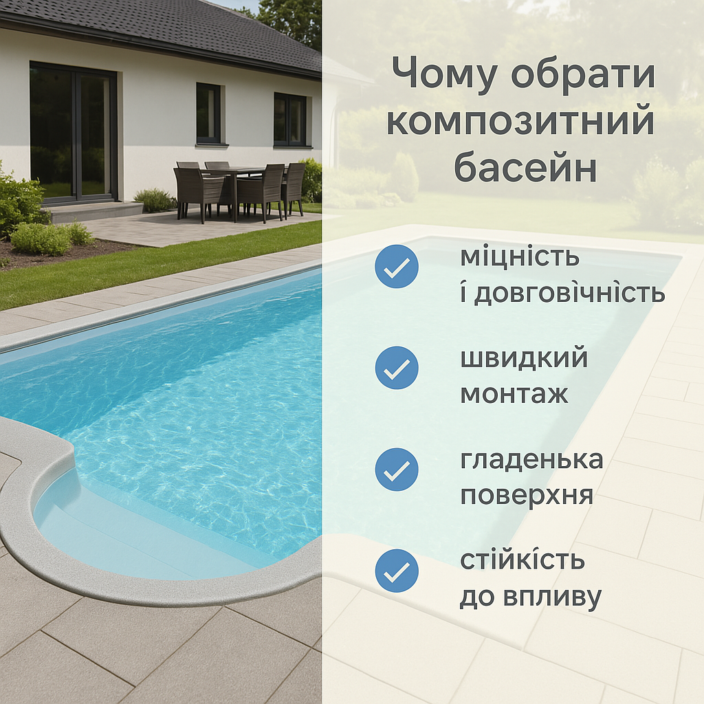 Чому обрати композитний басейн